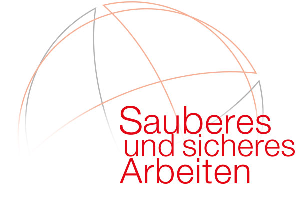 Sauberes und sicheres Arbeiten