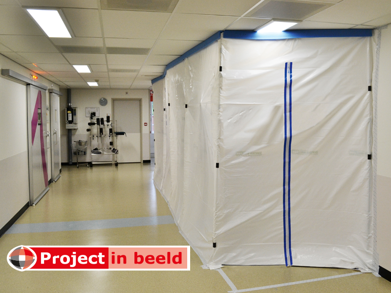 Curtain-Wall_Primaverde_ProjectinBeeld_ziekenhuis_afschermen_stofwand_medisch