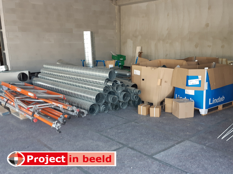PrimaCover Defend zichtbeton vloer afbouwfase isolatie montage installatie beschermen materieel bouwmaterialen